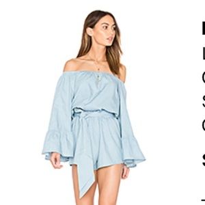 Lioness Del Rio off the shoulder romper